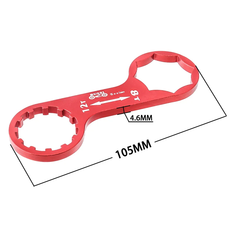 MUQZI Fork Cap Wrench MTB Bike Fork Repair Tool Removal Installation Spanner For Suntour Suspension Fork XCM XCR XCT RST Etc