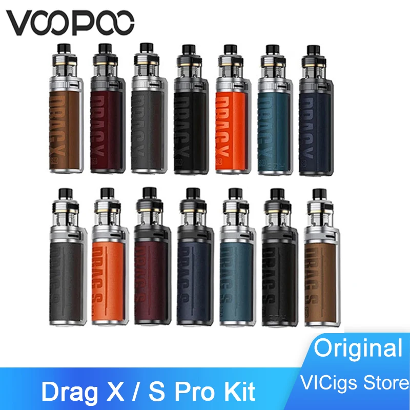 Оригинальный комплект Voopoo Drag S Pro 3000 мАч набор X аккумулятор 18650 с капсулой TPP 5 мл