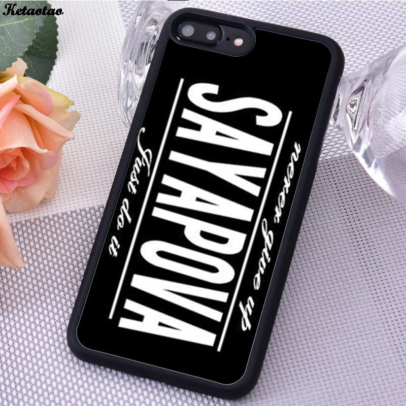 Ketaotao DIY пользовательское имя фото Мягкий ТПУ силиконовый чехол для телефона iPhone 6S