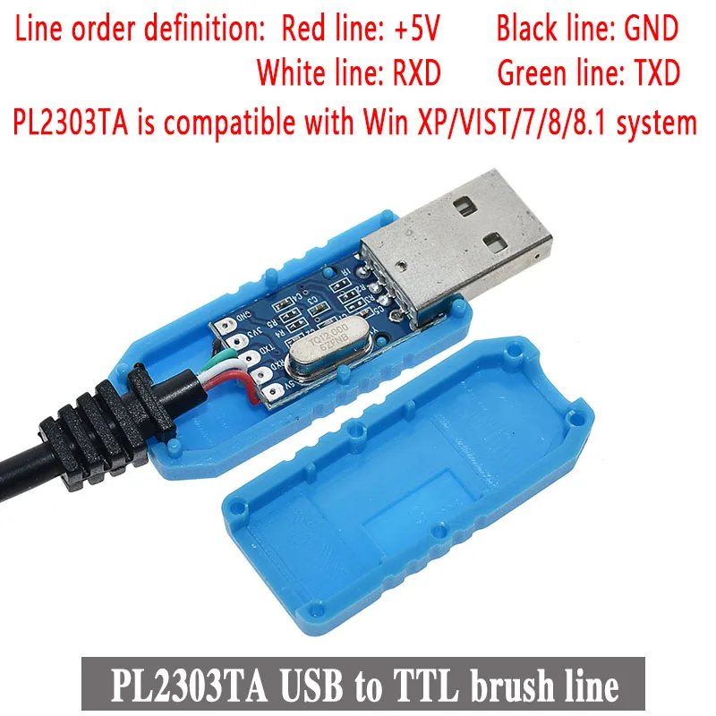 PL2303 USB к UART TTL кабельный модуль FT232RL PL2303HX USB Передача к TTL RS232 последовательный порт адаптер модуль CH340 кабель загрузки
