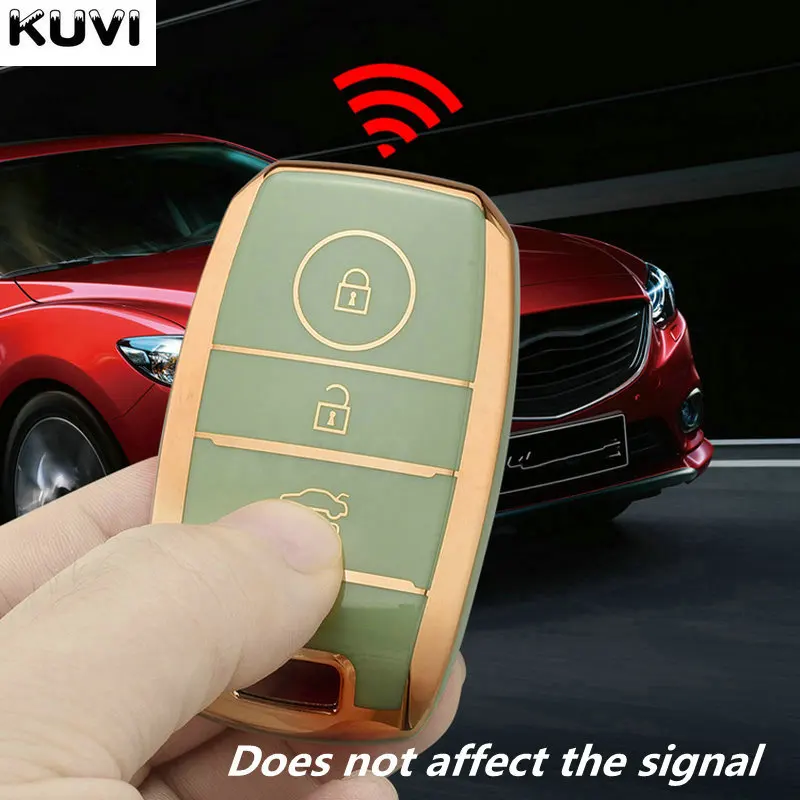 Новинка ТПУ чехол для автомобильного ключа дистанционного управления KIA RIO Rio5