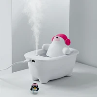 usb polar bear bathtub air humidifier mute mist maker atomizer for kids gift ultrasonic cool aroma diffuser humidificador