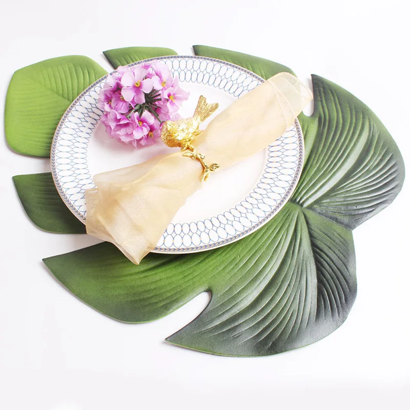 Искусственные листья растений EVA водонепроницаемая изоляционная подкладка для