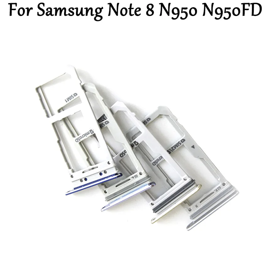 Лоток для Sim карты Micro SD слот Samsung Galaxy Note 8 N950 N950FD две и одна версия