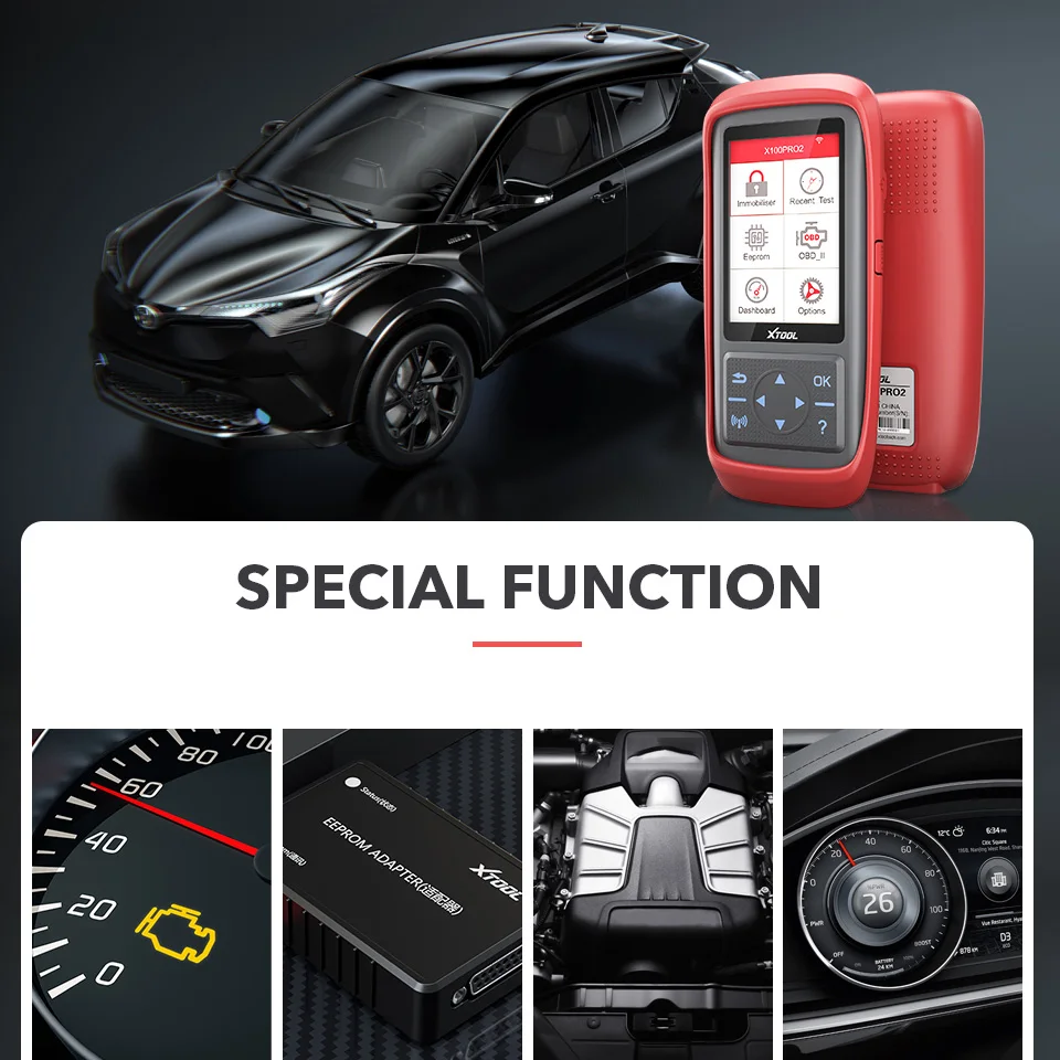 Автомобильный диагностический сканер X100 Pro2 устройство для считывания кодов |