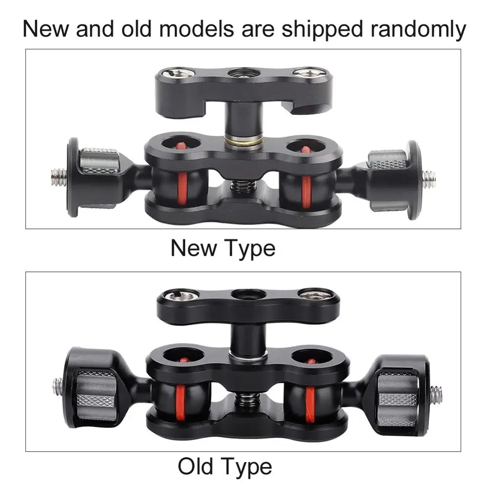 Многофункциональный адаптер для крепления горячего башмака с двойной шаровой