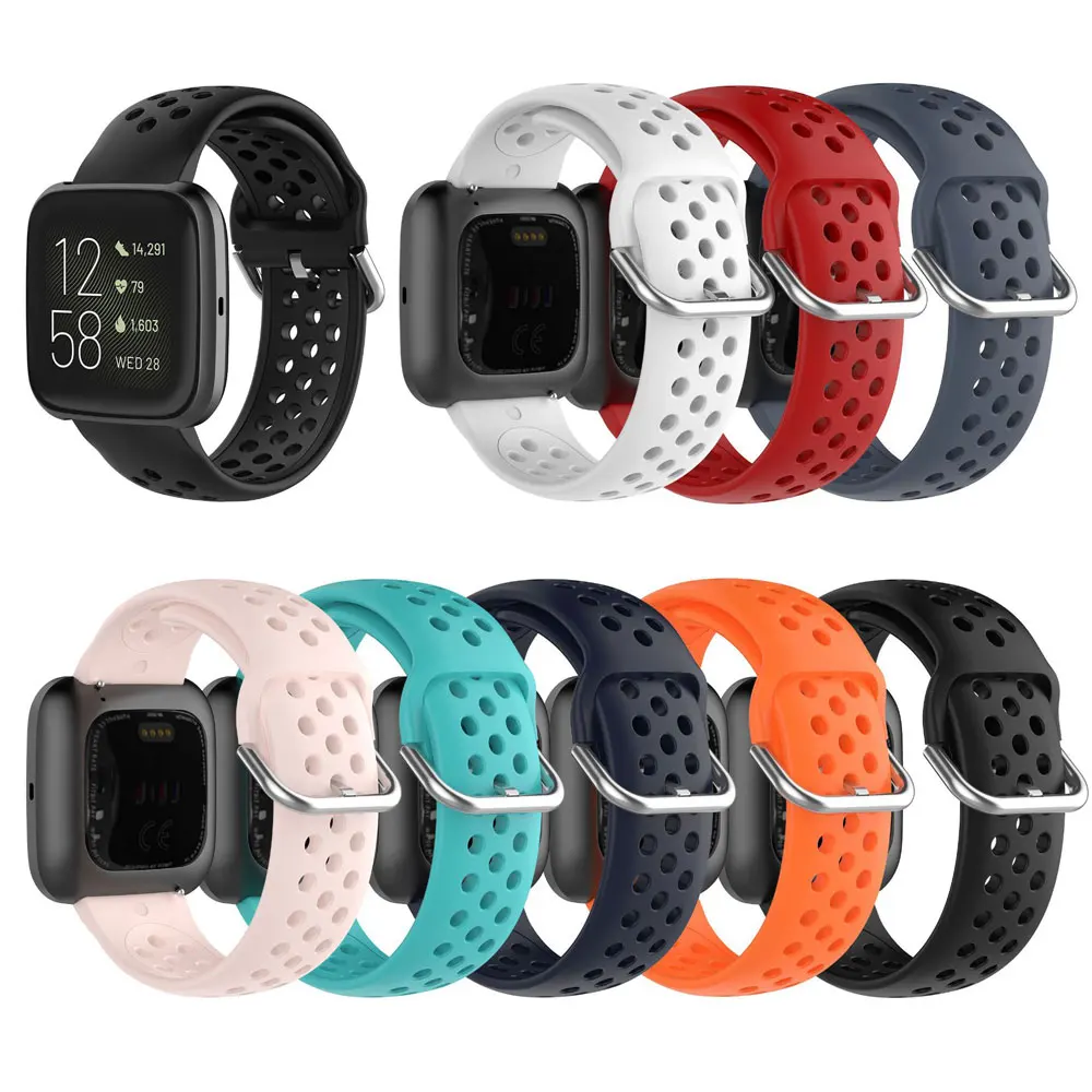 

Silicone Watchband for Fitbit Versa 2 Smart Watch Sport Bracelet For Fitbit Versa lite Fitbit Blaze Waterproof Wrist Strap