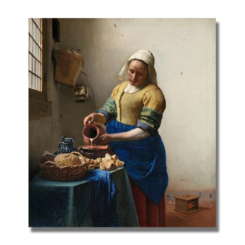 Художественная картина из Нидерландов йоханнесс милкмаид постеры и принты на