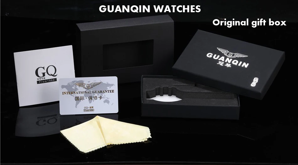 GUANQIN, пара часов, набор, Роскошные, нержавеющая сталь, для мужчин, женщин, для влюбленных, часы, дата, неделя, для мужчин, для девушек, наручные часы, кварцевые часы, часы