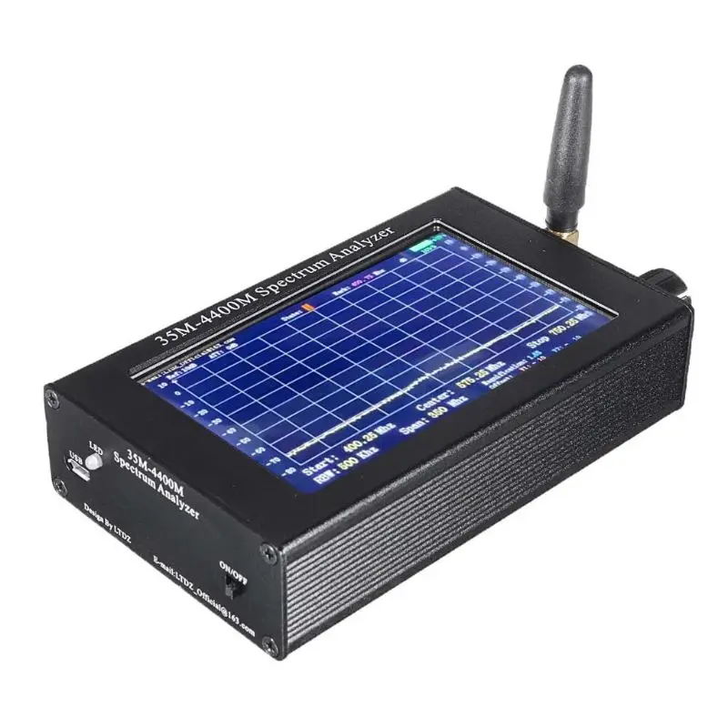 

35M-4400M Handheld Simple Spectrum Analyzer Measurement of Interphone Signal R9JB