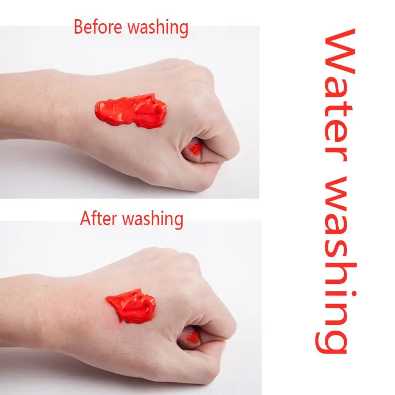 

30ml 6 Vibrant Colors Washable Gouache Paint for Kids School Finger Paint 4X7E