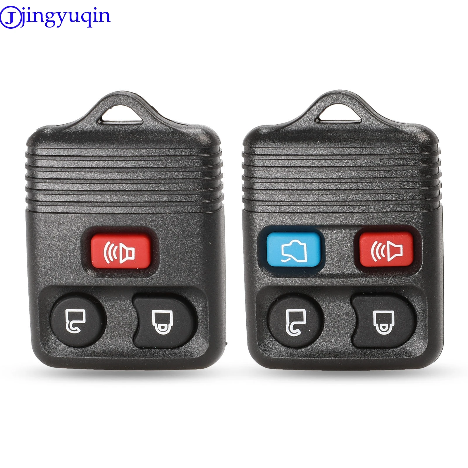 Чехол для брелка jingyuqin 10p с 4 кнопками Ford Mustang Focus Lincoln LS City Car Mercury Grand Marquis Sable |