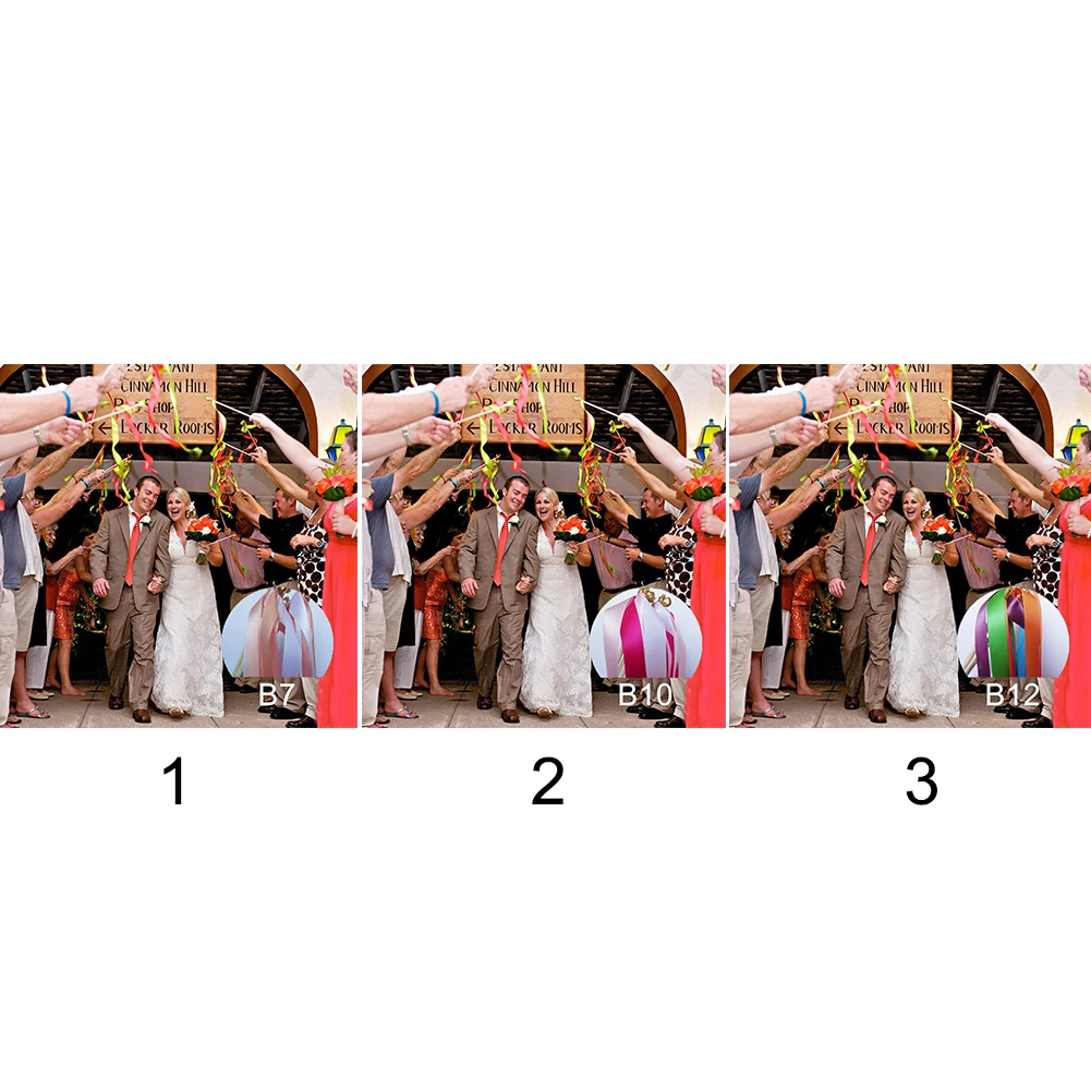 10 шт праздничные волшебные палочки лента на палочке свадебные принадлежности