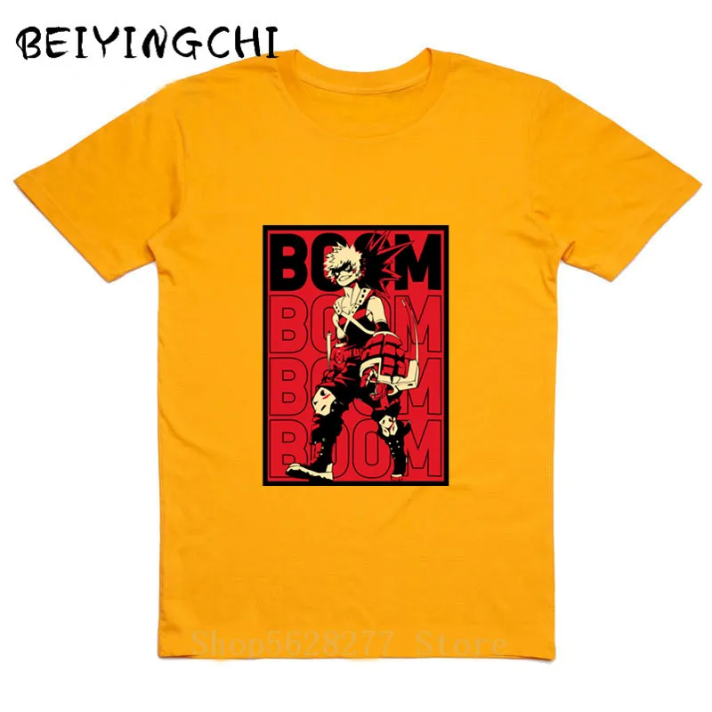 Крови с героями из мультфильма Мой герой Академии летняя спортивная футболка Boku