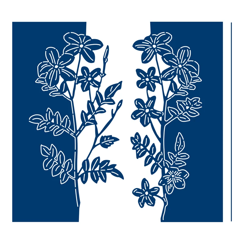 Металлические режущие штампы и Скрапбукинг для изготовления бумаги цветочное