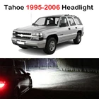 Xlights диодные лампы для авто автомобильные лампы для Шевроле Шеви Тахо 1995 1996 1997 1998 1999 2000 2001 2002 2003 2004 2005 2006 светодиодные фары лампы ближнего света Canbus 12 В 6000 К лампы фары аксессуары