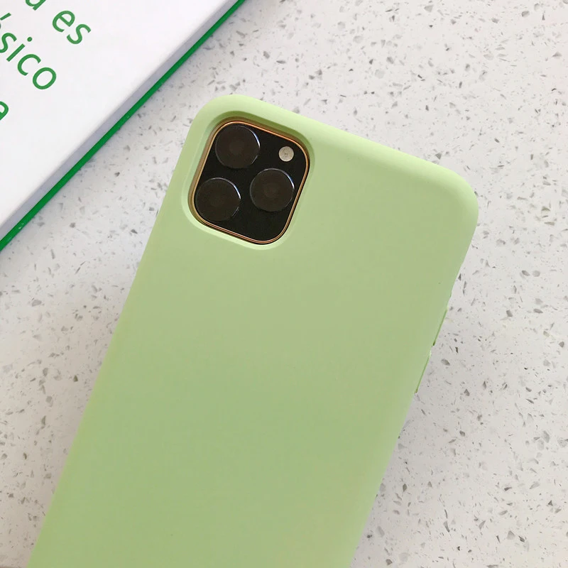 1:1 официальный Стильный силиконовый чехол для iphone 11 чехол 360 градусов полное покрытие для iphone 11 Pro Max новые чехлы