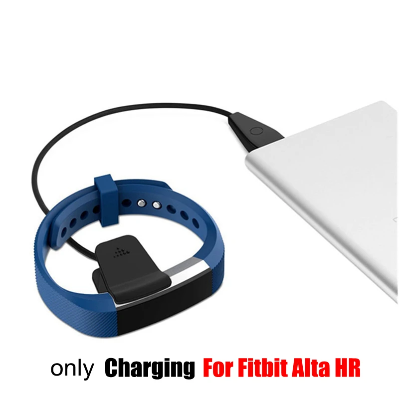 Ollivan Высокое качество usb кабель для зарядки для Fitbit Alta HR Смарт часы зарядное устройство провод замена зарядное устройство шнур с кнопкой сброса