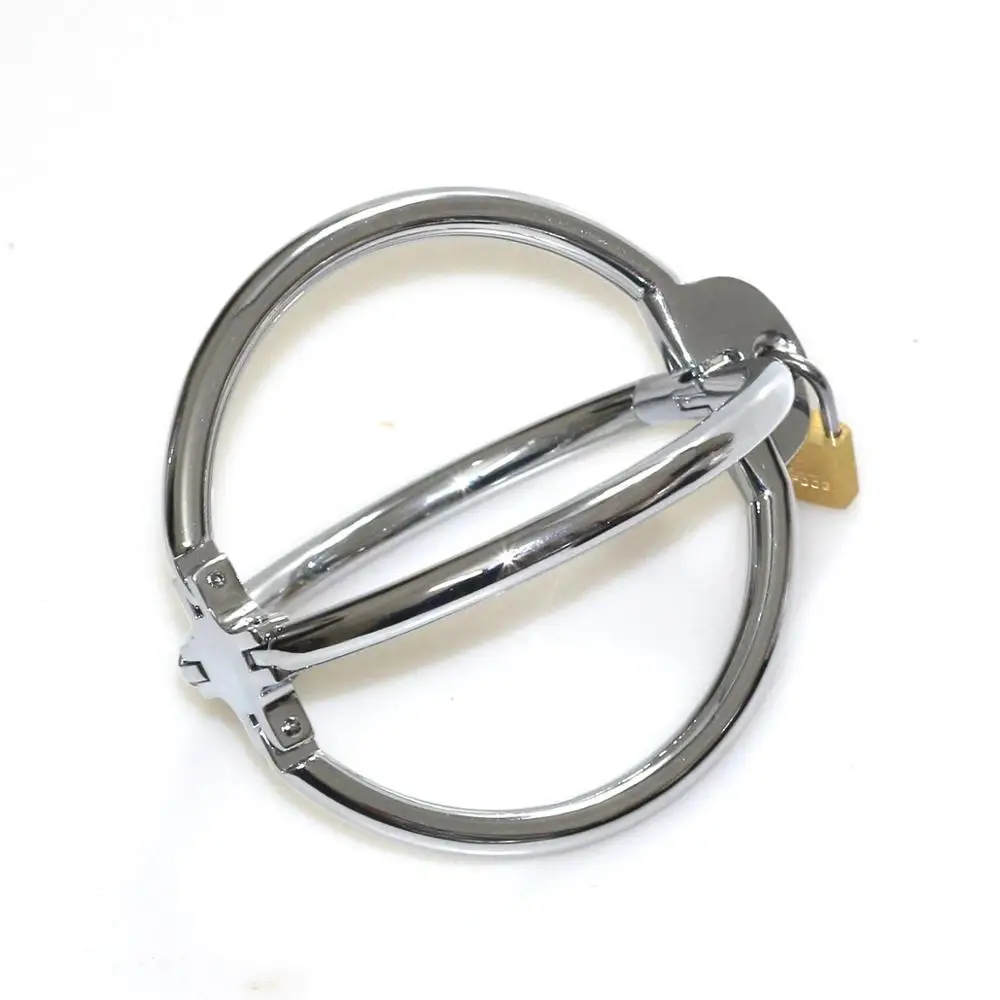 Металлические наручники из нержавеющей стали с открытым крестом сдерживающие