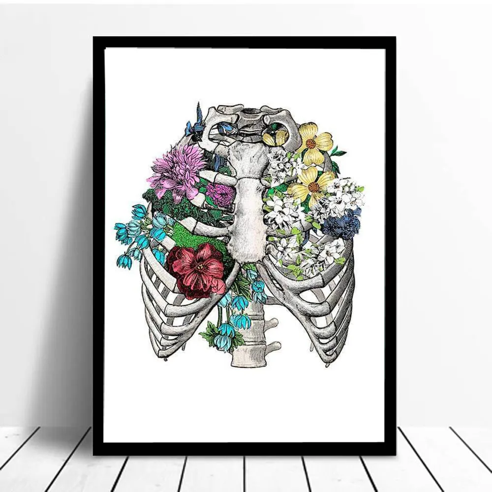 Алмазный вышитый орган анатомия сердце мозга настенная живопись полная дрель