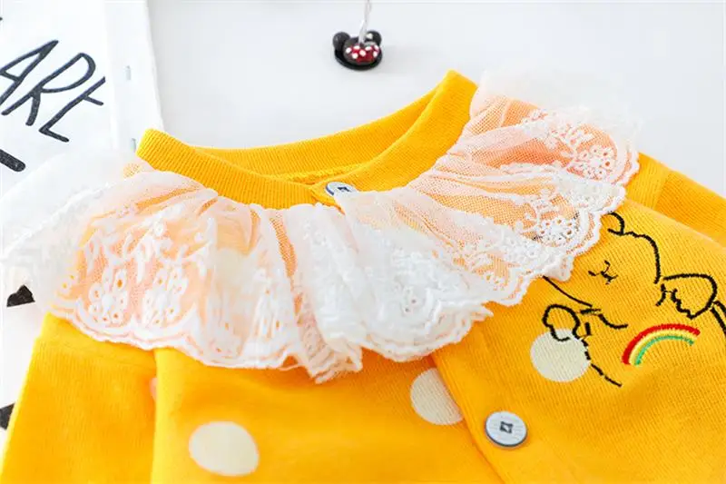 Комплекты одежды для маленьких девочек 2020 весенняя одежда малышей кружевное