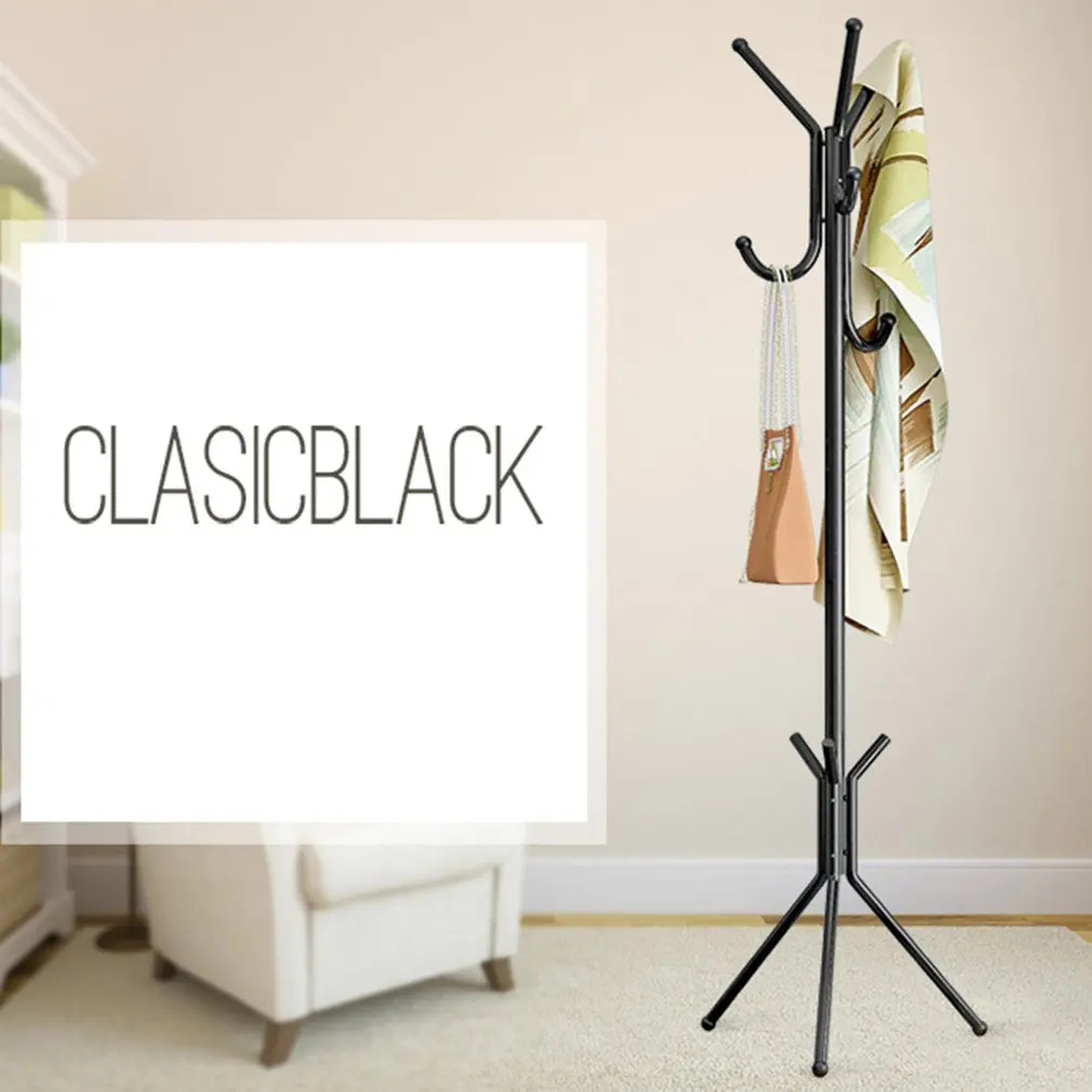 Бытовая вешалка для одежды спальни экономичная напольная простая сборка