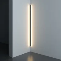 Modern Minimalist LED wall lamp with plug in cord Indoor Simple Line Light Fixtures Wall Sconces Bedroom Bed Home Lighting Decor