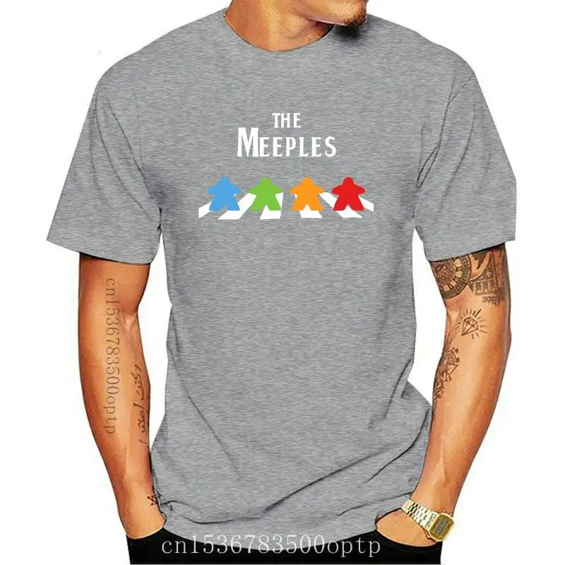 

Brand The Meeples Board Game Addict 2019 Summer Men Short Sleeve T-Shirt