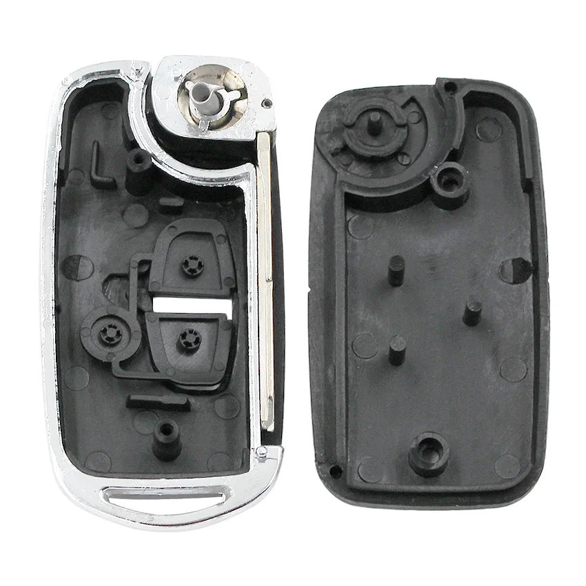 Модифицированный складной корпус для ключа с 2 кнопками MITSUBISHI OUTLANDER WARRIOR SHOGUN