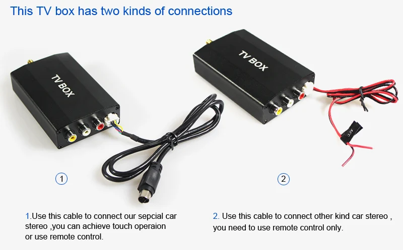 DVB T/ISDB T цифровой ТВ Box тюнер ресивер для автомобиля Мультимедиа Стерео Радио