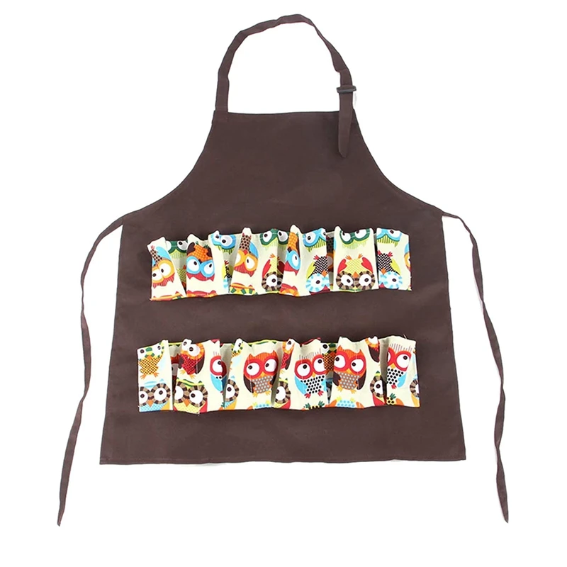

New-Chicken Egg Apron Gathering Egg Apron with 12 Pockets for Adult Egg Collecting Apron