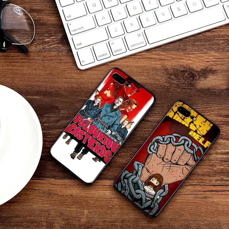Сатирический уход за картинкой для детей iPhone 6 6S 7 8 Plus X XS XR Max 5 5S TPU Мягкий защитный
