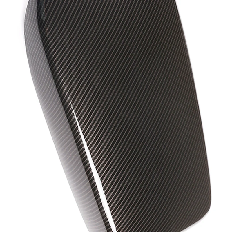 

Car Center Armrest Box Protection Cover Trim Carbon Fiber for Alfa Romeo Giulia 2020 Interior Accessories