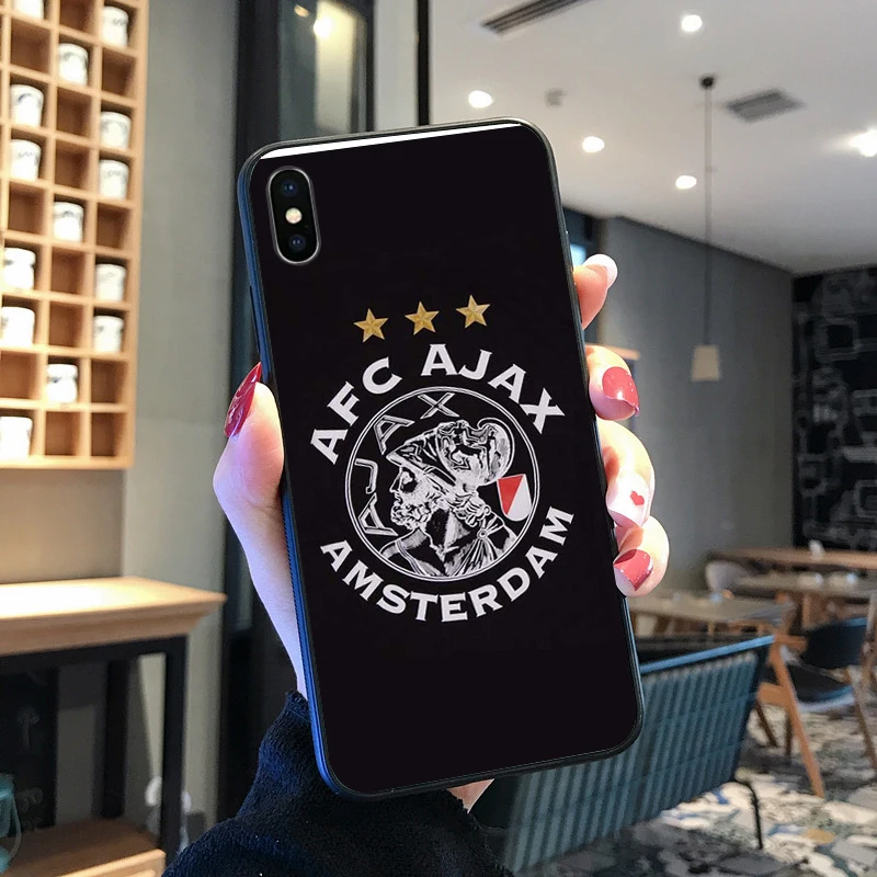 

Ajax Team fashion PhoneCase For Iphone XR X 8 7 6 plus Fashion Cute Cover Apple XS 11 Pro Max SE2020 fundas etui