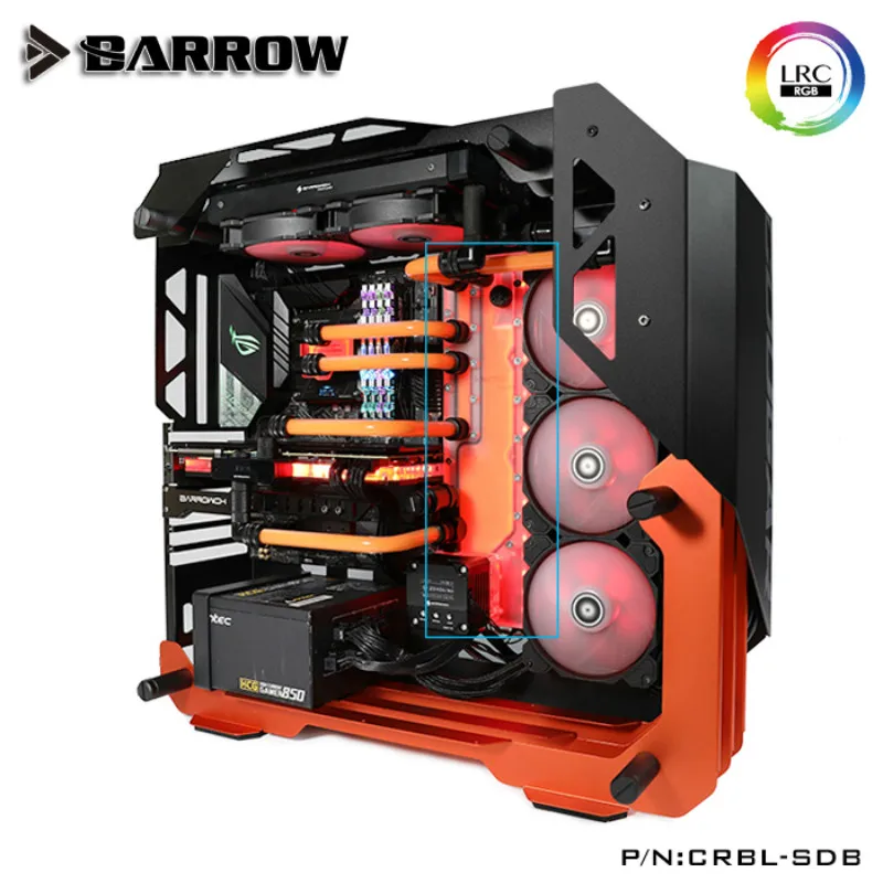 Barrow Cougar чехол для блейзера резервуар водяного охлаждения RGB прямоугольный