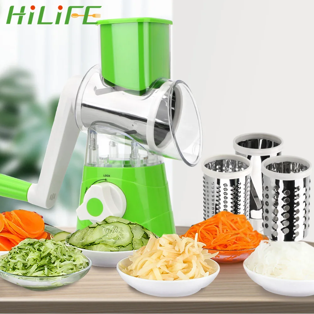 

HILIFE Kitchen Vegetable Slicer Quick Vegetable Dicer Set Multifunction Vegetable Cutter Carrot Cheese Slicer Potato Peeler