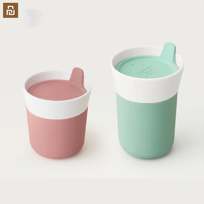 Керамическая чашка для кофе модная простая и молока теплые чашки с силиконовым