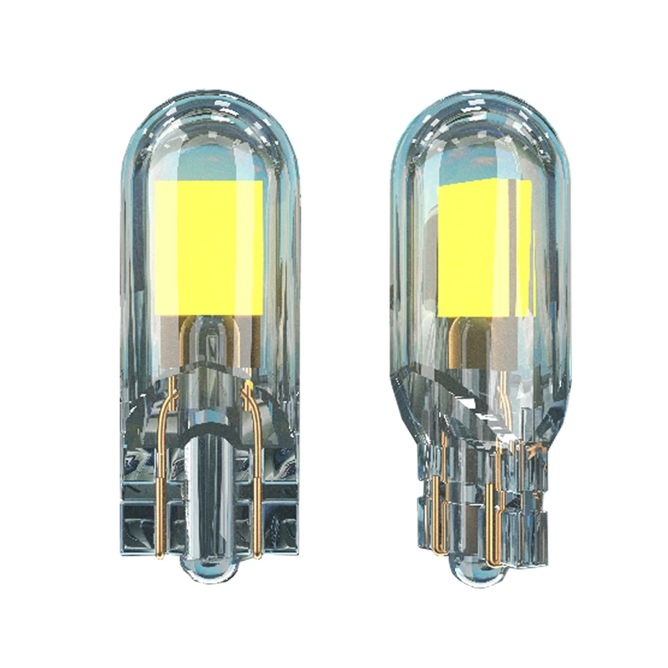 2 шт. новейший w5w светодиодный T10 Sapphire &amp COB один комплект светильник льники 6000 лм