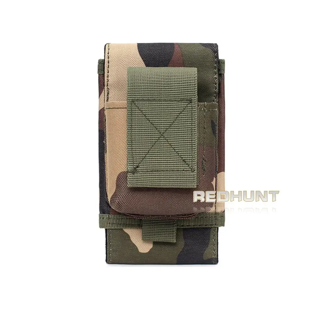 Тактический 5-дюймовый поясной чехол для телефона с системой Molle сумка уличный