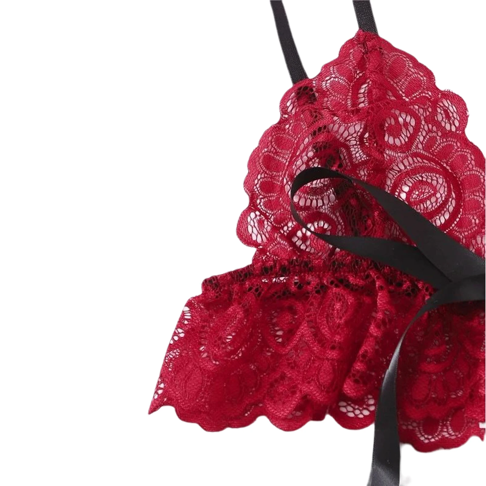 Сексуальный комплект из двух предметов женское бельё Комплект комбинация пижамы