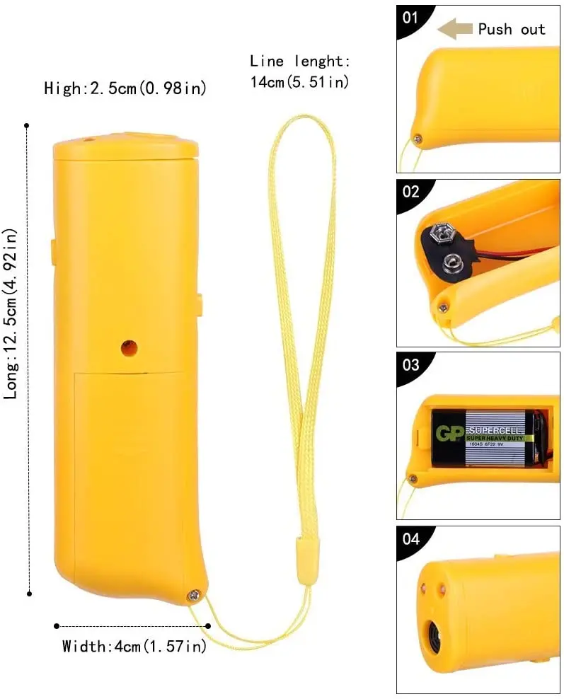 Ультразвуковой отпугиватель для собак|Отпугиватели| |
