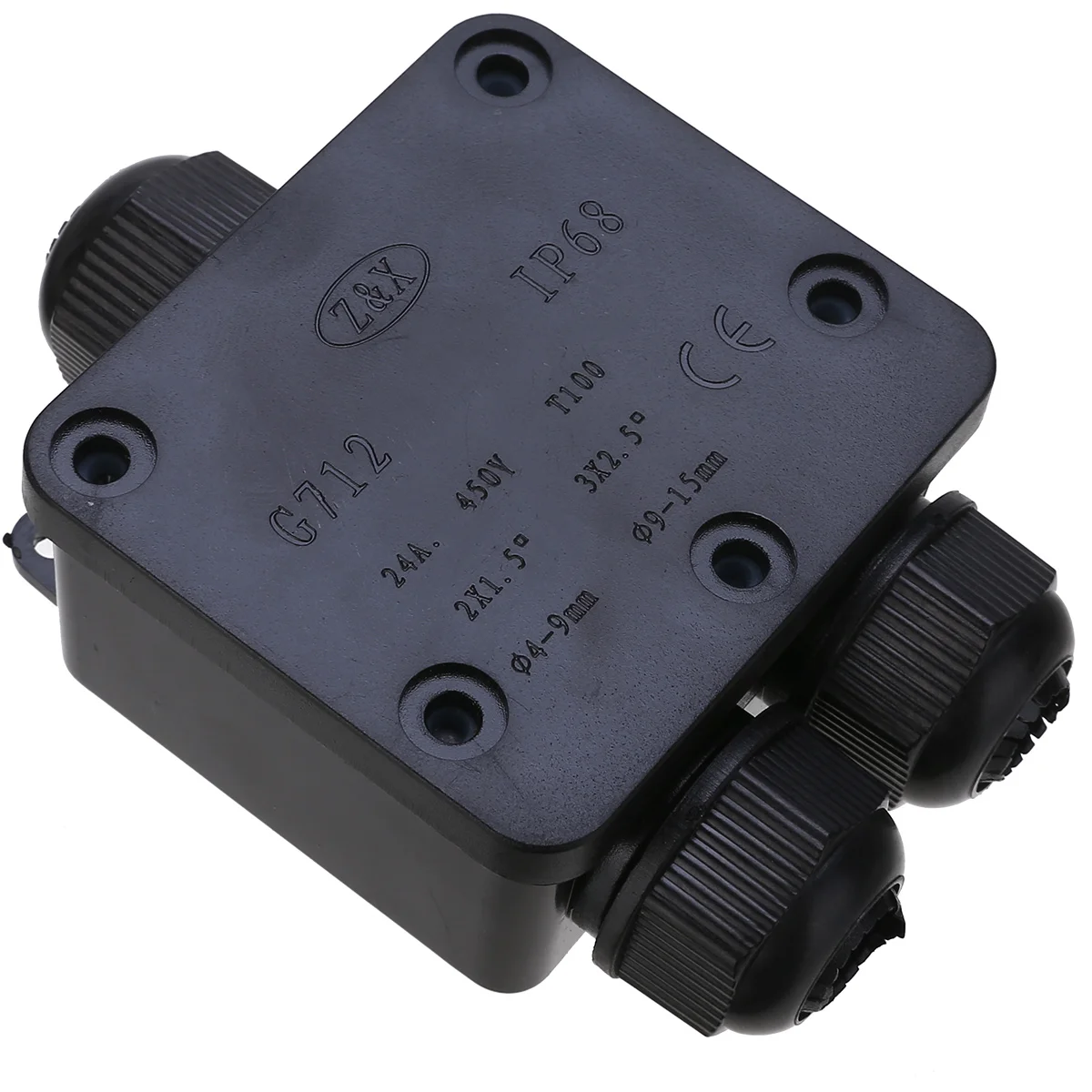 1 шт. 3 сторонняя водонепроницаемая распределительная коробка IP68 Клеммная