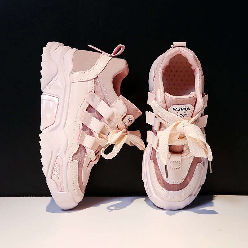 

Women Casual Shoes Mesh Sneakers for Women Platform Flats Chunky Shoes Luxury Brand Breathable Comfortable Female Shoe Mujer