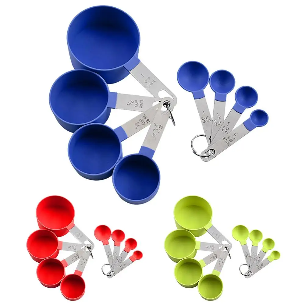 

8 шт./компл. ручка из нержавеющей стали, измерение детской шкалы для приготовления пищи