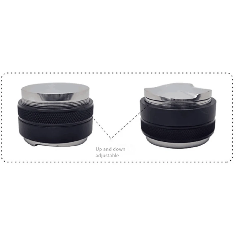53mm Coffee Distributor &amp Tamper Dual Head Leveler Fits for 54mm Breville Portafilter with A Pad | Дом и сад
