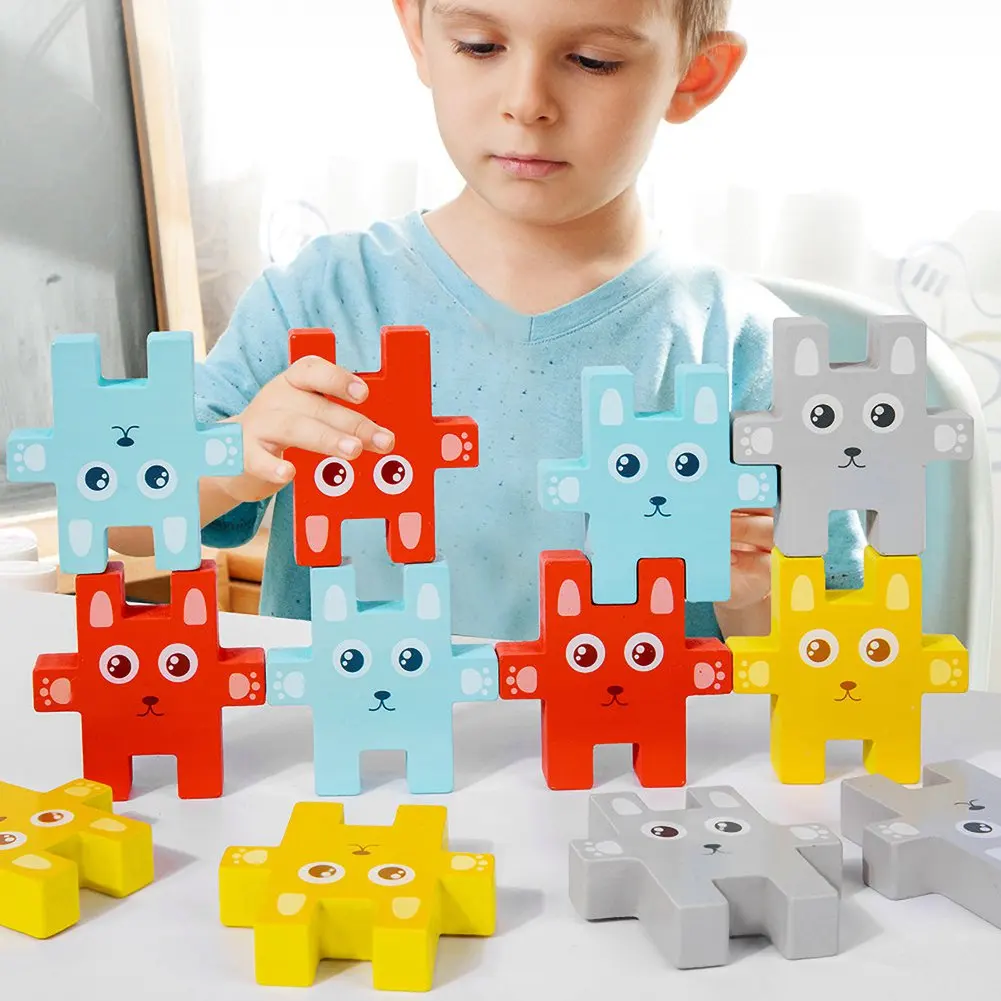 

Деревянная игрушка-головоломка с животными