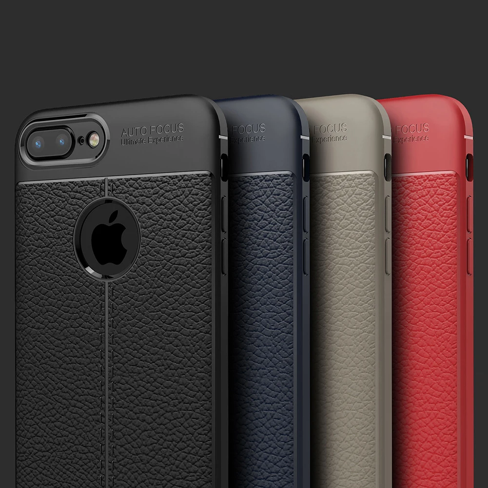 

For Apple SE Iphone Case Shockproof Case For Apple Se Iphone Se Case Luxury Leather Soft TPU For Iphone 5s Cover 7 8 Plus XR XS