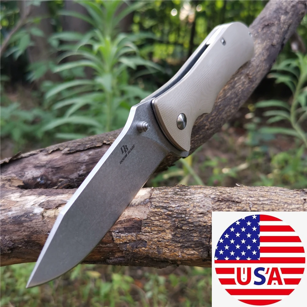 Складной нож 60HRC для дикого кабана карманные тактические ножи с лезвием D2