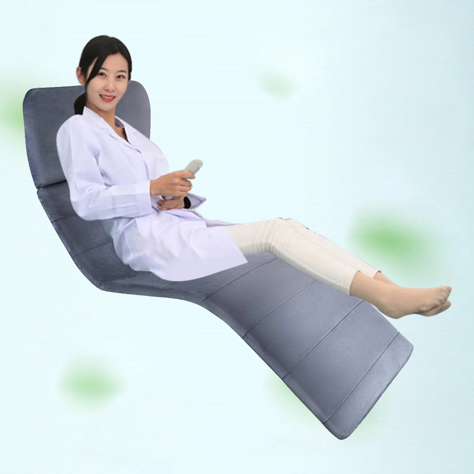 

Full body Massage Mattress Pad Vibration Back Waist Massager Mat Cushion