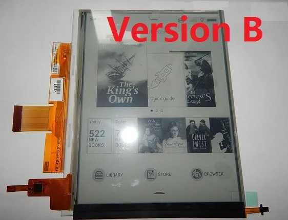 8 дюймов ED080TC1 сенсорный ЖК экран и дисплей с подсветкой Eink для карманной книги 840 2